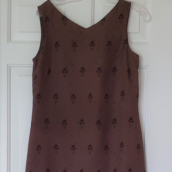Maggy London Dresses & Skirts - Maggy London Brown Summer Dress - Size 4 - Vintage